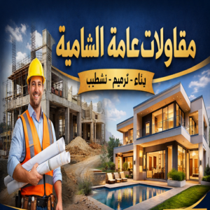 مقاولات عامة الشامية